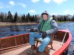Mike Price MA, fishing the Miramichi since 1962